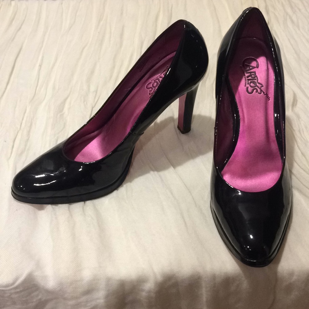 Carlos Black Heels